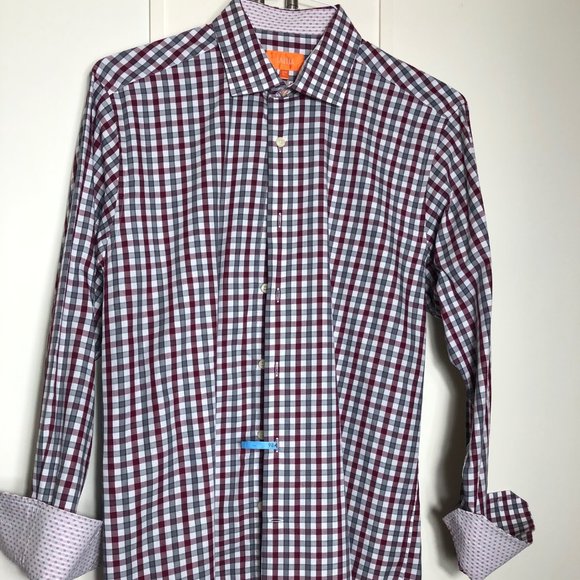 TALLIA Orange Label Men's LS Shirt w/ Flip Cuffs M - Picture 1 of 13